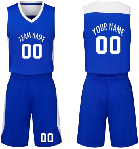 Custom basketball jerseys tailored for teams and players.